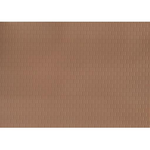 Fbs405C Oo Gauge 4Mm Scale Paving Stones Concrete Coloured 230 X 350Mm Embossed Styrene Sheet