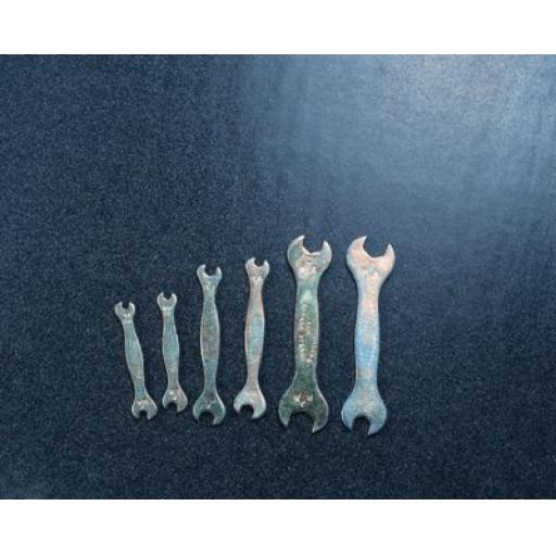 6Pc Spanner Set 0-11Ba 780-00