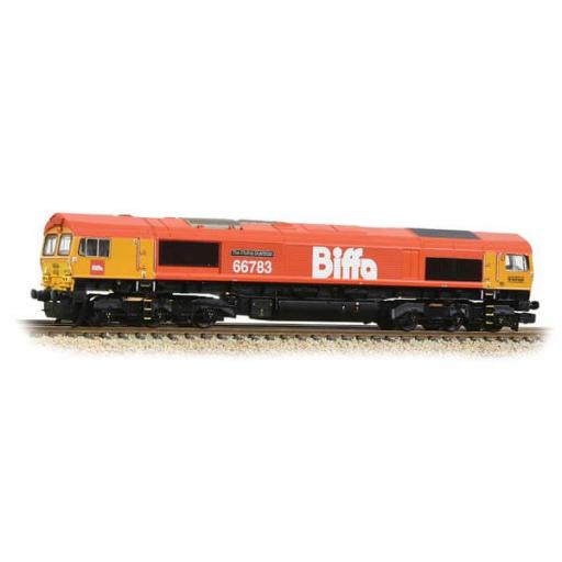 371-399 Class 66/7 The Flying Dustman Biffa 66783 (6 Dcc) Graham Farish