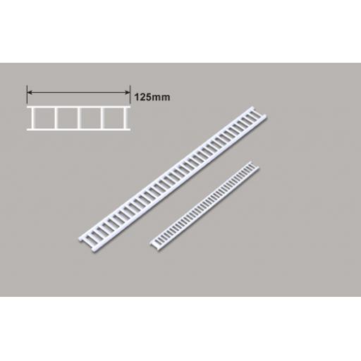 90662 Plastruct Stair 1:100 Ho Gauge 2Pcs Stas-4 Styrene