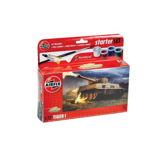 A55004 Tiger 1 Starter Set 1:72 Airfix