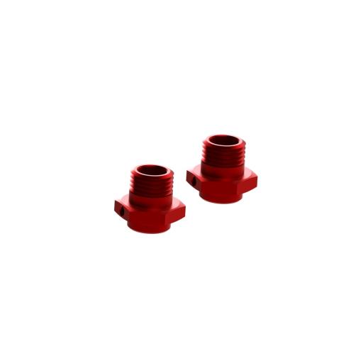 Ar310484 Arrma 17Mm Metal Hex Set 2Pcs No Pins Red