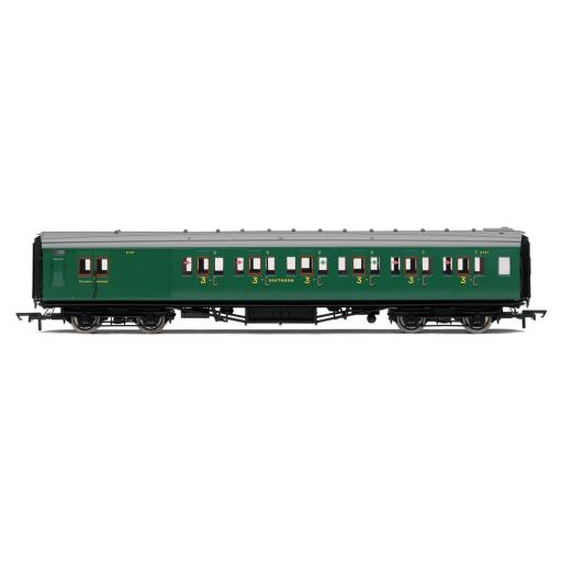 R4736 Sr Maunsell 6 Compartment Third Class Brake Coach Hornby