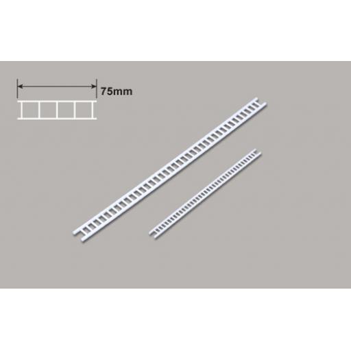 90671 Plastruct Ladder 1:200 N Gauge 2Pcs Ls-2 Styrene