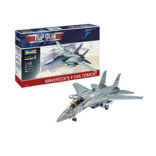 03865 Mavericks F-14 Tomcat Topgun 1:48 Revell