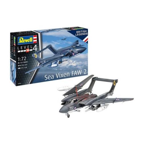 03866 De Havilland Sea Vixen Faw.2 1:72 Revell