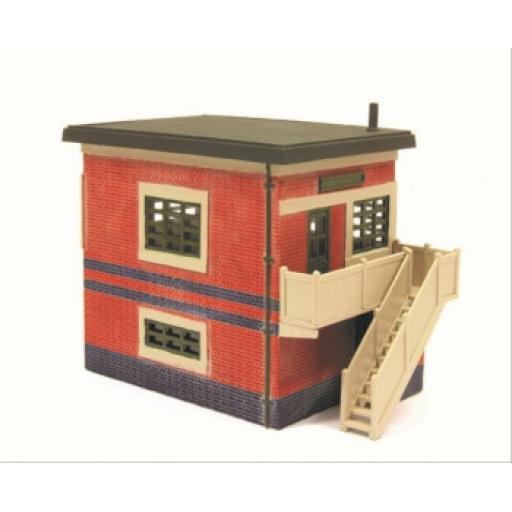 Ratio 554 Wartime Arp Flat Roof Signal Box