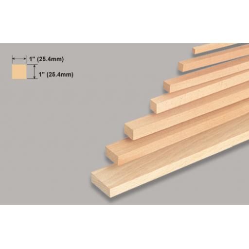 1 X 1 Balsa Block