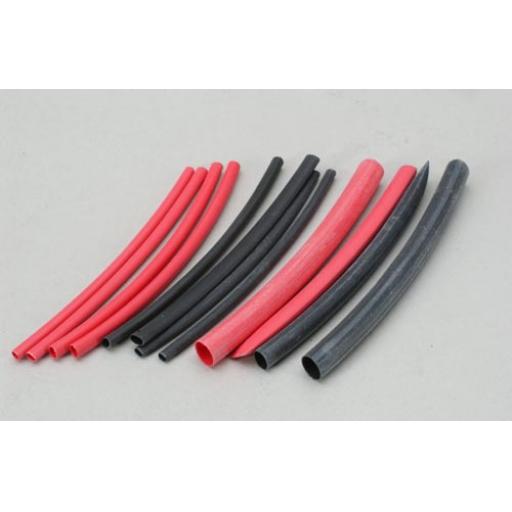 Heatshrink Red & Black Assorted Sleeving