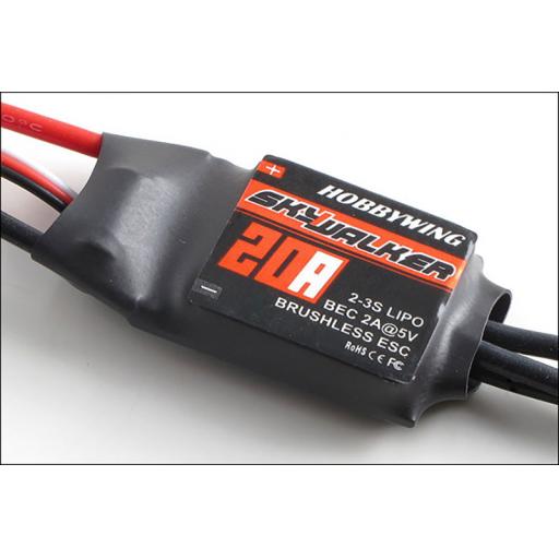 Esc 20 Amp Brushless Esc Skywalker Hobbywing Tomcat