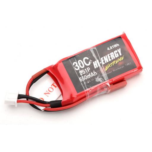 7.4V 650Ma Li-Poly Battery With Bec