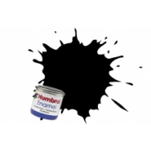 Enamel No.21 Black 50Ml Gloss Paint No.2