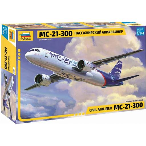 7033 Irkut Mc-21-300 Civil Airliner 1:144 Zvezda