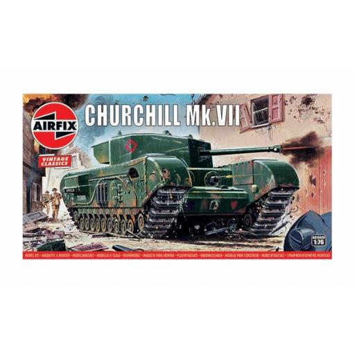 A01304V Churchill Mk.Vii 1:76 Airfix Vintage Classics