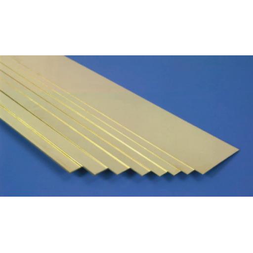 Brass Strip .032 X 3/4' 8243 K&S