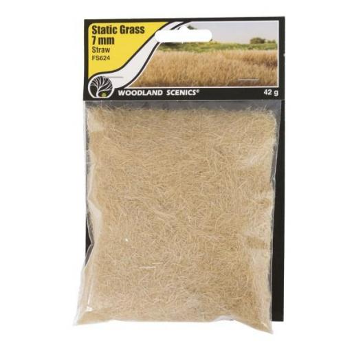 Fs624 7Mm Straw Static Grass Woodland Scenics 42G