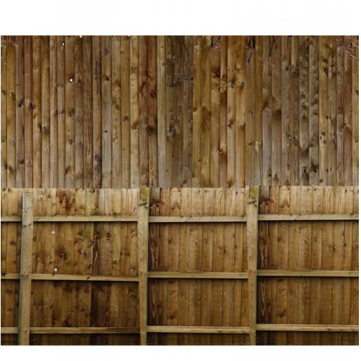 Bm020 N Gauge Solid Wood Fence Self Adhesive Id Backscenes A4 Each