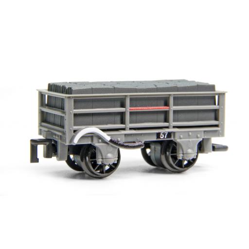 Gr-321 2 Ton Slate Waggons - Unbraked (2), Braked (1) Oo-9 Peco