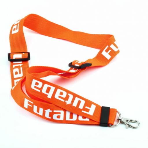 Futaba Neck Strap Orange Plane Bits