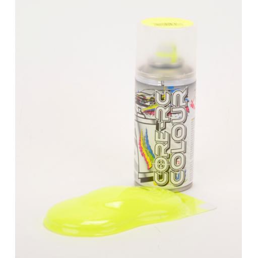 Neon Yellow Core Colour Polycarbonate Cr611