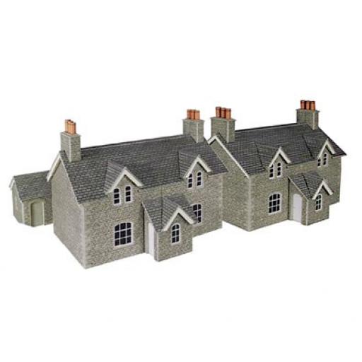 Po255 Workers Cottages (Oo/Ho Gauge) Metcalfe