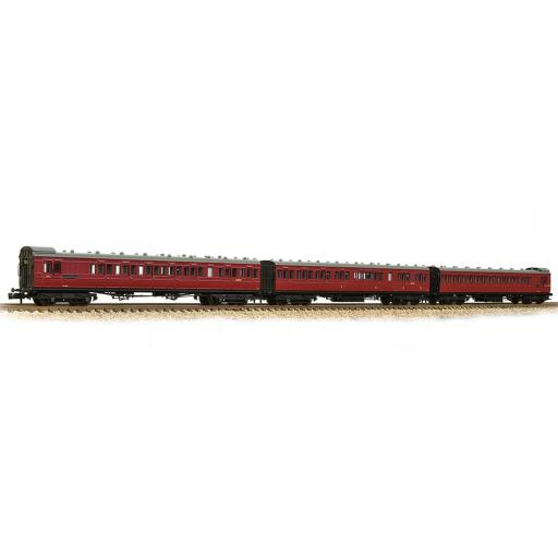 374-912 Se&Cr 60' Birdcage Br Crimson Set Of 3 Coahes