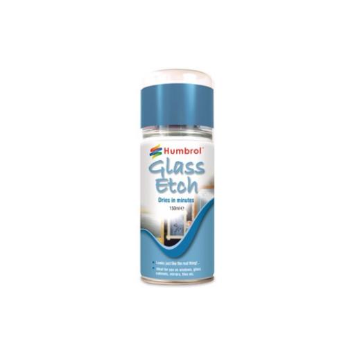 Glass Etch Blue Hobby Spray Paint Humbrol