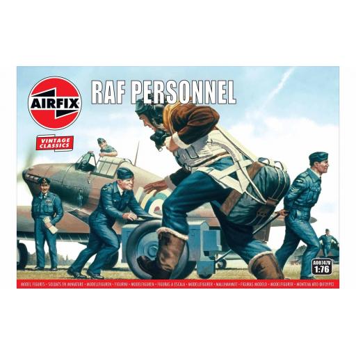 A00747V Raf Personnel 1:76 Airfix Vintage