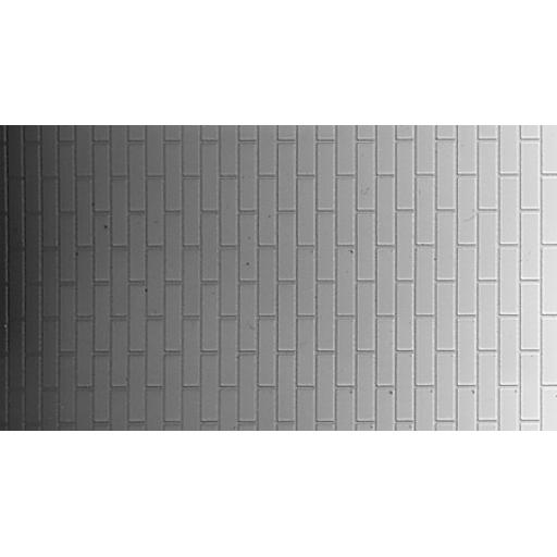 Fbs401 Oo Gauge 4Mm Scale Plain Bond Brick 270Mm X 370Mm Unpainted Styrene Sheet