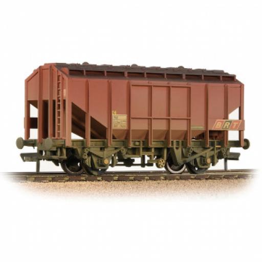 33-131 35 Ton Pav Bulk Grain Brt Brown Weathered Wagon