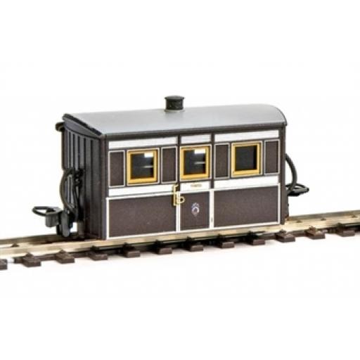 Gr-555 Fr Bug Box Coach 3Rd Class Victorian Livery Oo-9 Peco