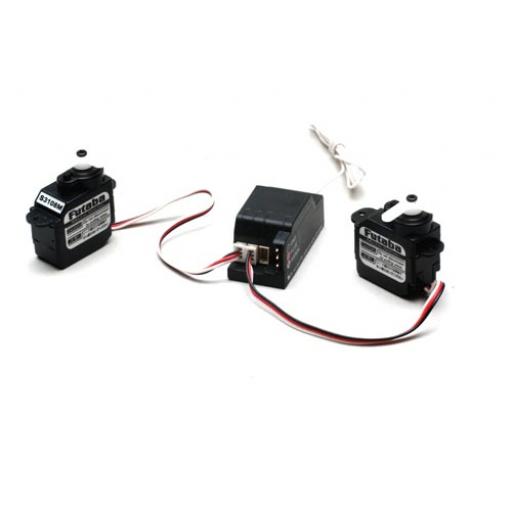 Futaba Rs-124F-S3108M/2 4Ch Micro Rx & Servos