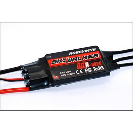 Esc 80 Amp Brushless Esc 5A Becc Hobbywing Hw30216200