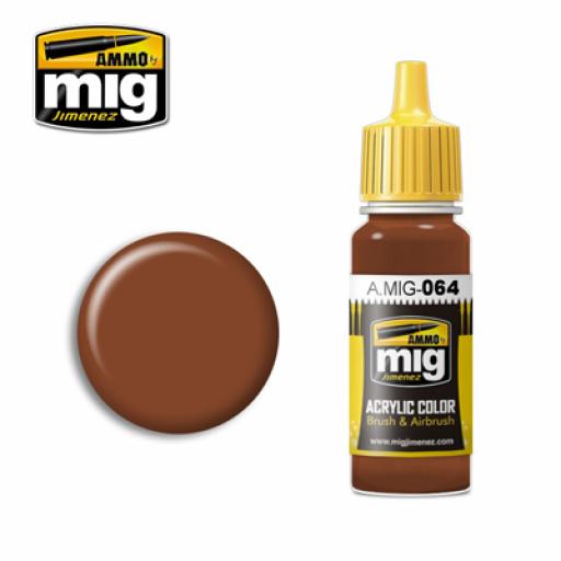 Mig 064 Earth Brown Acrylic Paint 17Ml