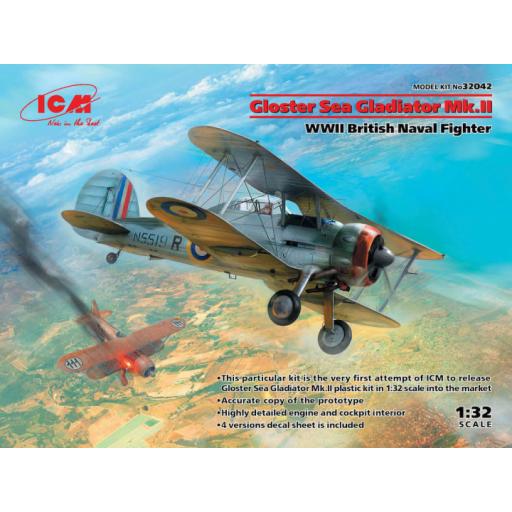 32042 Gloster Gladiator Mk.Ii 1:32 Icm