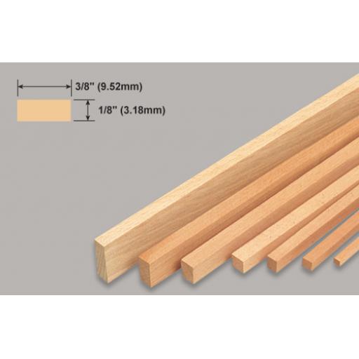 1/8 X 3/8 Balsa Strip