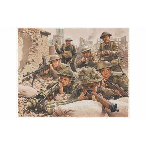 A00763V Wwii British Infantry N. Europe 1:72Airfix Vintage