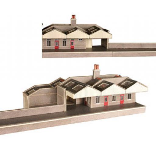 Pn131 N Gauge Parcels Office & Waiting Rooms (N Gauge) Metcalfe