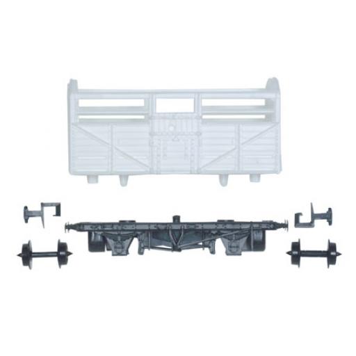 Knr-45 10Ft Wheelbase Cattle Truck Wagon Kit Peco