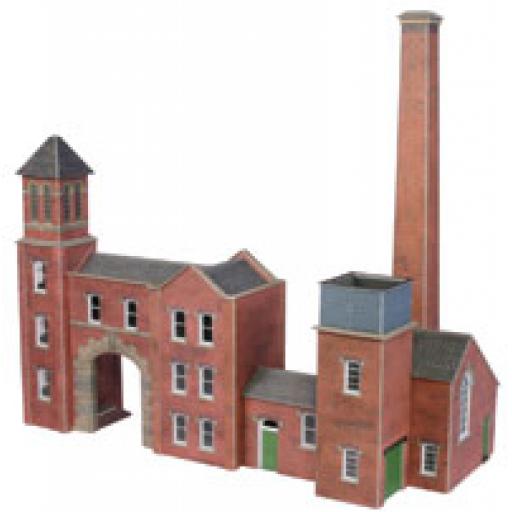 Po284 Factory Entrance And Boilerhouse (Oo/Ho Gauge) Metcalfe