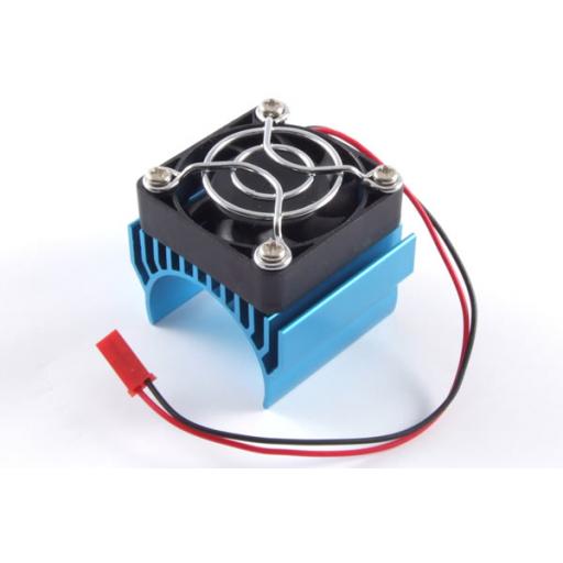 Fast36-6 1/8Th Blue Fan Assisted Aluminium Motor Heatsink