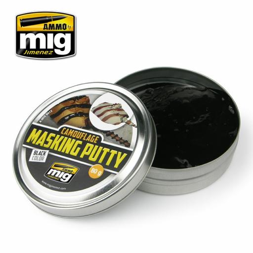 Mig 8012 Camouflage Masking Putty Black 80G