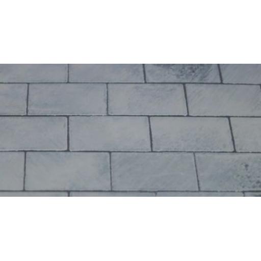 Fbs405 Oo Gauge 4Mm Scale Paving Stones 270 X 380Mm Unpainted Styrene Sheet