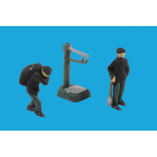 Ms-5029 Coalmen & Scales Oo/Ho Modelscene