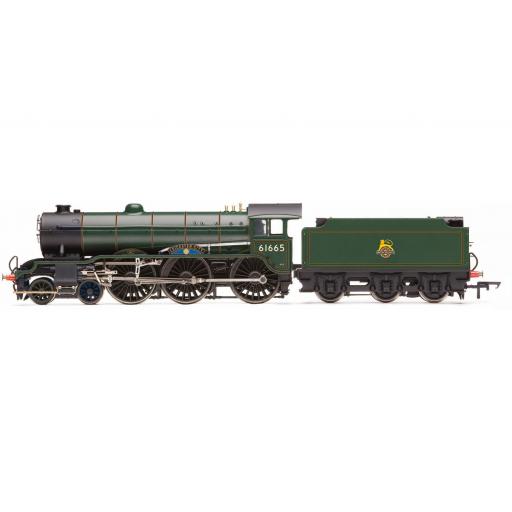 R3523 Br 4-6-0 'Leicester City' '61665', B17 Class, Early Br (Dcc Ready) Hornby