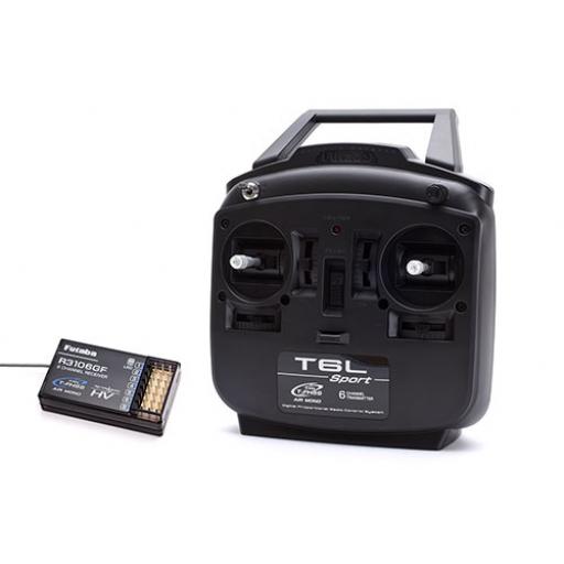 Futaba T6L Sport 2.4Ghz 6Ch Radio Combo With R3106Gf Reciever