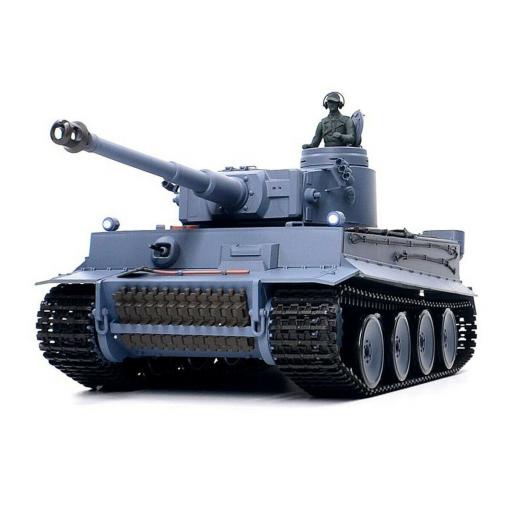 R/C German Tiger 1 Tank Heng Long With Smoke & Sound & Plastic Gearbox & Infared 2.4Ghz