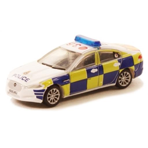 NXF008 JAGUAR XF POLICE CAR N GAUGE OXFORD
