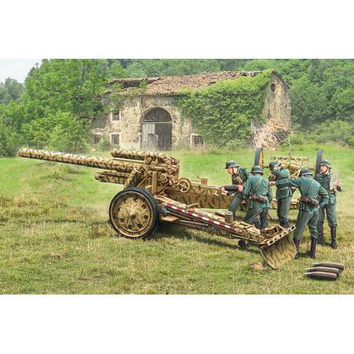 7082 15Cm Field Howitzer/10.5Cm Field Gun 1:72 Italeri
