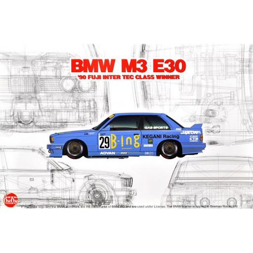 24019 BMW M3 E30 1990 NUNU 1:24